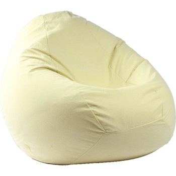 Image 1 of PUFRELAX Пуф, круша, 320л. , Nirvana Grande - Lemon, Перящ се калъф, Пълнеж от Полистиролни перли, Гама Premium, 8382 (PUF-G-NGR-PT-LE)