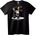 NOONEBRAND Тениска Готина танцуваща мечка - 2XL, Black
