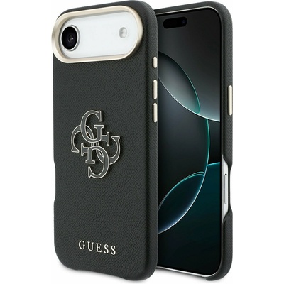 GUESS PU Resin Logo Задний чехол за iPhone Air Black Guess | Cheren | МЪЖЕ | UNI