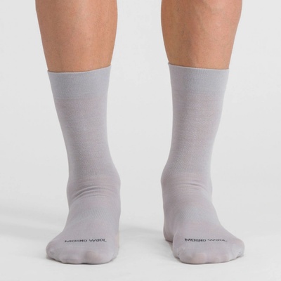 Sportful MATCHY WOOL ponožky sivá