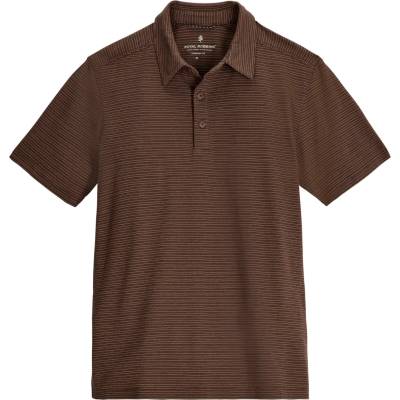 Royal Robbins Мъжка поло тениска Royal Robbins Vacationer Polo shirt - Seal Brown Str (216-6056-0613)