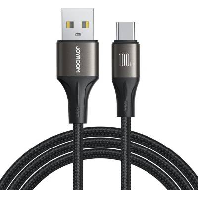 Joyroom SA25-AC6 USB-A / USB-C 100W, 1,2m, černý