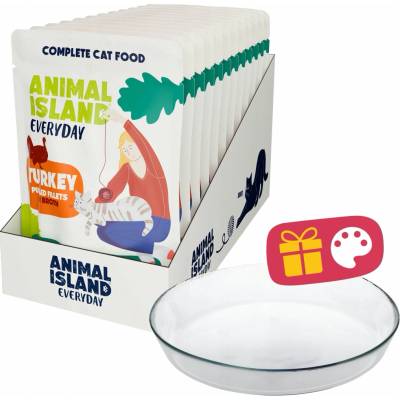 Animal Island Everyday Turkey in broth Box 12 x 85 g