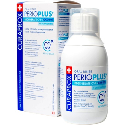 Curaprox Perio Plus+ Protect ústní výplach 0,12% CHX 200 ml