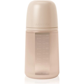 Image 1 of Suavinex Colour Essence SX Pro бебешко шише Medium Flow - Marshmallow Nude 240ml