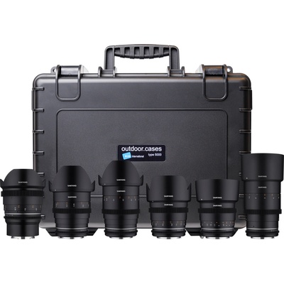 SAMYANG Kit VDSLR [14, 24, 35, 50, 85, 135mm] SONY FE + Kufor