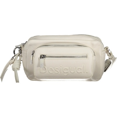 Desigual štýlová dámska kabelka 20.0X12.0X5.0cm Biela
