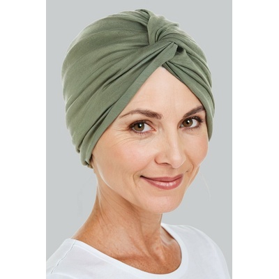 Aradesa šatka turban zelená