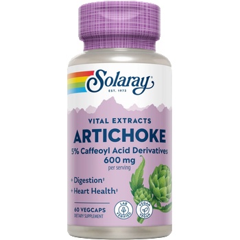 SOLARAY Екстракт от листа на артишок - 60 капсули