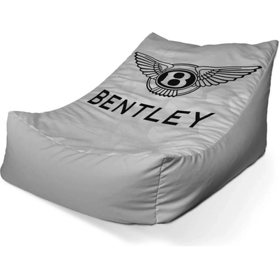Sablio Sedací vak Lounge Bentley na bílé 80 x 95 x 50 cm