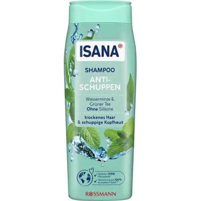 ISANA Šampon proti lupům s mátou a zeleným čajem 300 ml