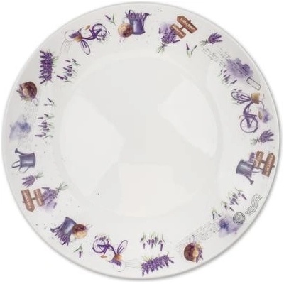 TORO Keramický tanier 20 cm levanduľa