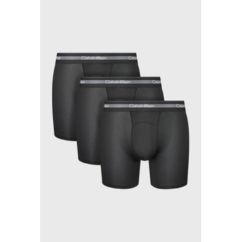 Calvin Klein 3PACK памучни боксерки Calvin Klein Icon Active Mesh (3pLV00NB4537_box)