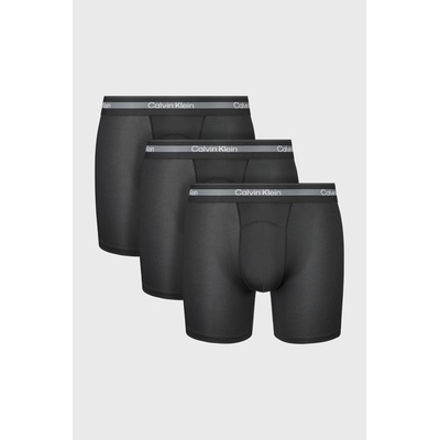 Calvin Klein 3PACK памучни боксерки Calvin Klein Icon Active Mesh (3pLV00NB4537_box)