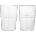 Ferm Living Boya Tall чаши, 450 ml, прозрачни, 2 бр (1104272030)