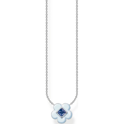 Thomas Sabo KE2185-496-1 Flower Ladies Necklace, adjustable, Жени