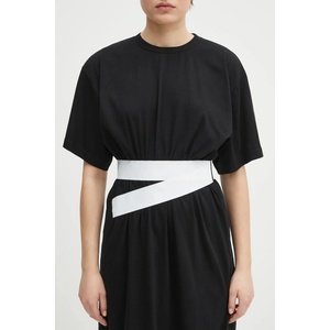 MM6 Maison Margiela рокля от памук (S52DA0063)