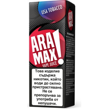 Image 1 of никотинова течност Aramax - USA Tobacco 12мг