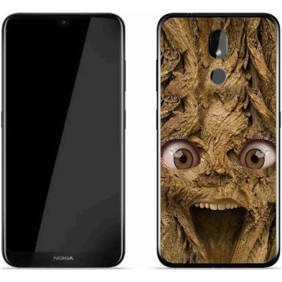 Pouzdro mmCase gelové Nokia 3.2 - veselý strom s očima