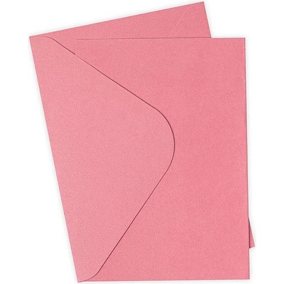 SIZZIX Přáníčkový základ a obálka - ROSE