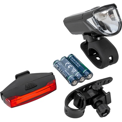 PROFEX 92618 Sada světel na kolo Super Vision (přední a zadní) na baterie