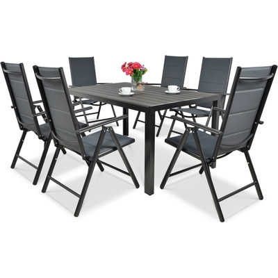 Focus Garden Zahradní nábytek Sydney 6+1 Alu Grey