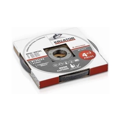 Rezný kotúč Kreator KRT070420 125mm, 6ks