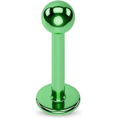 Šperky4U piercing do brady labreta LB1035G-1210