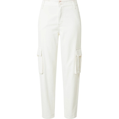 Levi's Карго панталон 'Loose Cargo' бяло, размер 24
