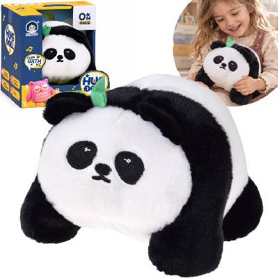 JOKOMISIADA Interaktívna plyšová panda Hop Hop s nahrávaním vibráciami a 30 melódiami