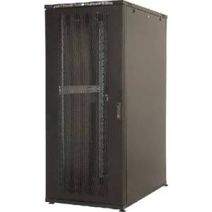 Lande Свободно стоящ комуникационен шкаф Lande CK 42U 19 (800x800 mm), перфорирана врата, Черен | LN-CS42U8080-BL-541 (LN-CS42U8080-BL-541)
