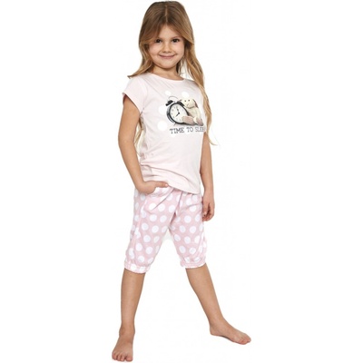 Cornette dievčenské pyžamo růžové