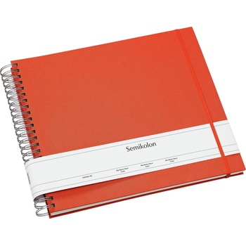 Semikolon Фотоалбум Uni Maxi Mucho с бели карти оранжев (353005)