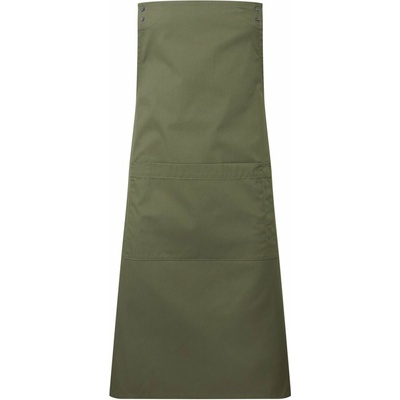 Premier Zástěra Swap and Pop PR 190 s laclem COT39019055099-olive Olivová