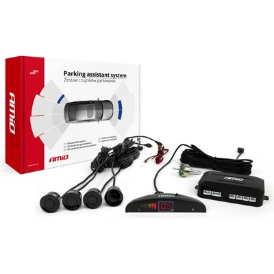 VERTEX Сензори за паркиране AMiO XD-364 с LCD дисплей 01 čierna (7299999142)