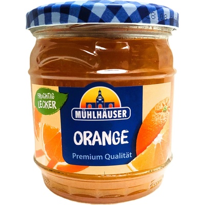 MÜHLHAUSER Konfitüre Orange - pomerančová marmeláda - 450g