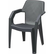 MEGA PLAST Stolička záhradná MAREA, antracit