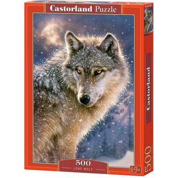 Castorland Lone wolf 500 pcs Пъзел 500 броя Фауна (GXP-570592) (GXP-570592)