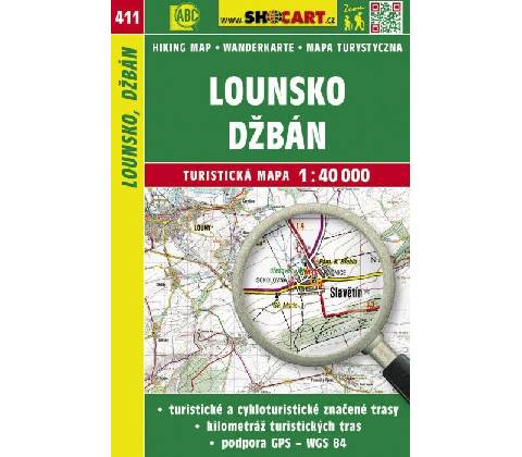 Turistická mapa Lounsko