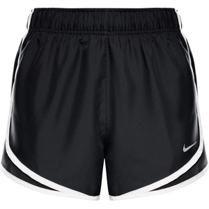 Nike Дамски шорти за бягане Nike Women's Tempo Dri-Fit Mid-Rise 3 Running Shorts - Black / Black / White / Reflective Silver (112-3787-0313)