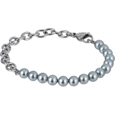 Free Style Perlový náramek z chirurgické oceli BSS904