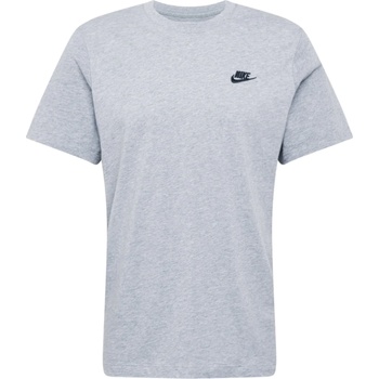 Nike Sportswear Тениска 'Club' сиво, размер XXXL