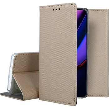 Púzdro Smart Case Book Samsung Galaxy S21 Ultra zlaté