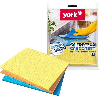 York houbová útěrka 024040 3 ks