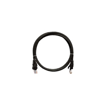 NIKOMAX Patch кабел UTP, CAT5e, LSZH, 2 m, черен NMC-PC4UD55B-020-C-BK (NMC-PC4UD55B-020-C-BK)