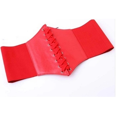 Dámsky korzetový opasok Corset červená