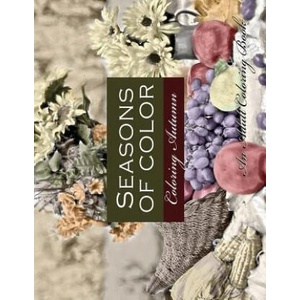 Seasons of Color- Coloring Autumn An Adult Coloring Book: An Adult Coloring Book For Adults of Rendered Photographs for a Vintage Photographic Look | Nami Nakamura, Denami Studio (ISBN: 9781979450010)