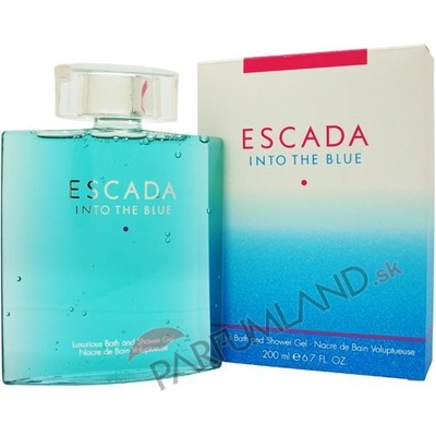 Escada Into the Blue sprchový gél 200 ml
