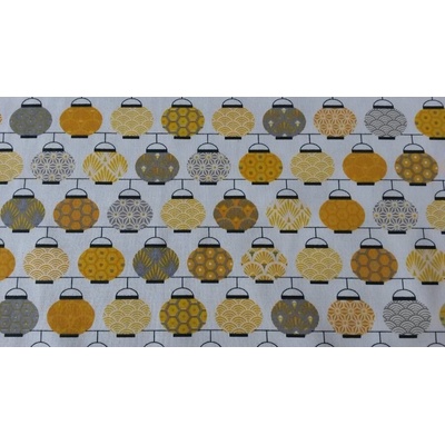 Dekoračná látka LAMPIÓNY 3 šírka 160 cm