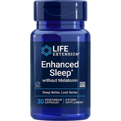 Life Extension Formula na podporu spánku bez melatonínu 30 Veg Kapsúl